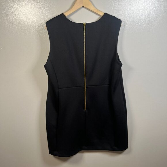 Calvin Klein Scuba Sheath Dress Size 22W Black Career Work Funeral Office - Picture 2 of 7